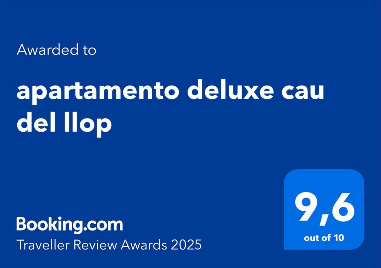 Apartamento Deluxe Cau Del Llop Llança Exterior foto